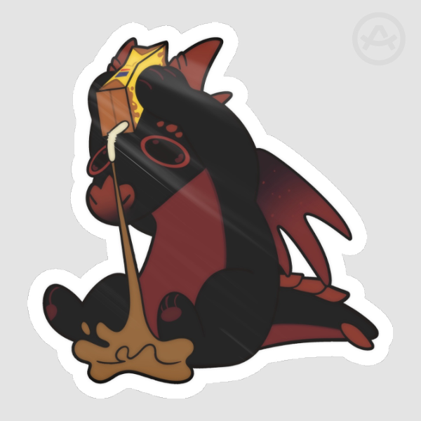 Valkoor Spill Sticker (small)