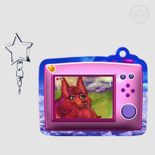 Andrea and Ethan Picture - Lenticular Acrylic Pendant