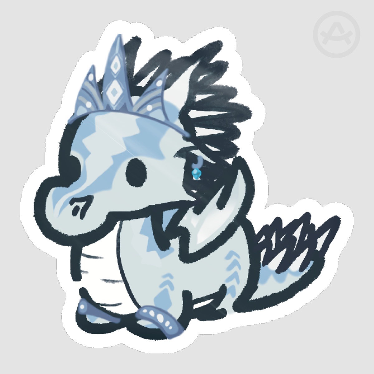 Snowfall Sticker
