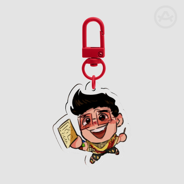 Date Everything Chance Keychain