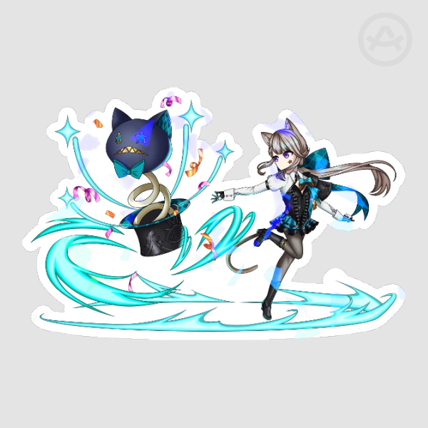 Magician's Assistant Lynette Sticker
