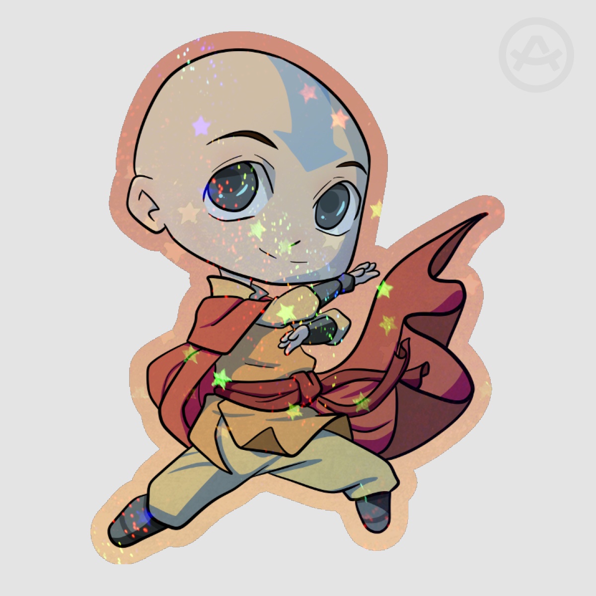 Aang Die Cut Sticker
