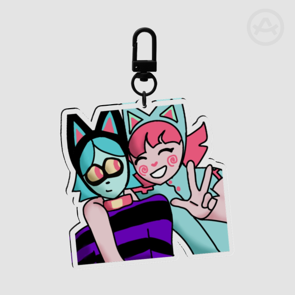 Clear Acrylic Keychains
