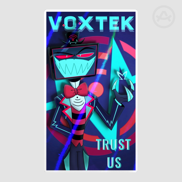 Voxtek poster - Sticker