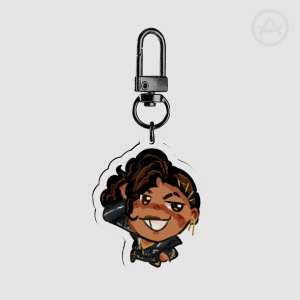 Date Everything Bobby Pinn Keychain