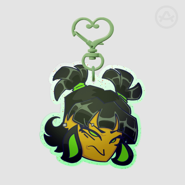 Mei lmk Colored Edge Acrylic Keychain