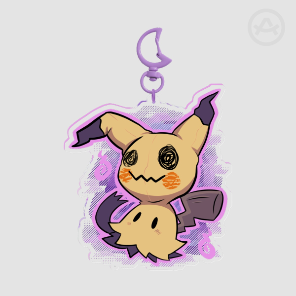 Mimikyu Acrylic Keychain