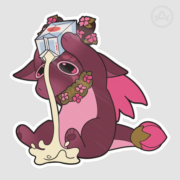 zagiir Spill Sticker (medium)