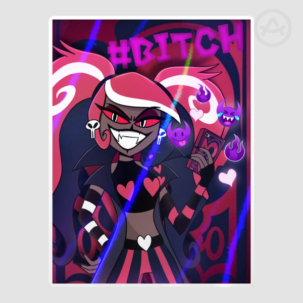 Velvette poster - Sticker