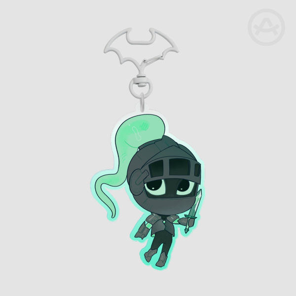 Soulvester Clear Acrylic Keychain