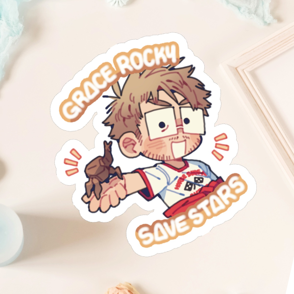 Grace Rocky Save Stars PHM Sticker