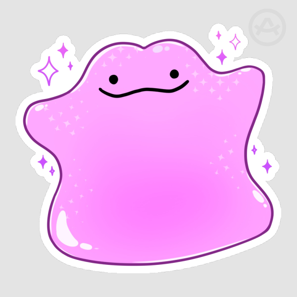 Ditto Die Cut Sticker