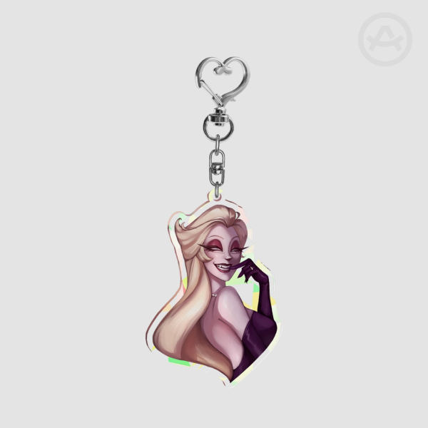 Finger bite keychain