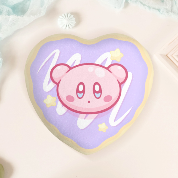 Kirby Sugar Cookie Plush Badge