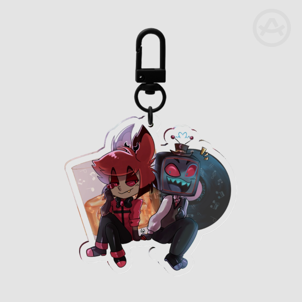 Radiosilence - Hazbin Hotel - Keychain
