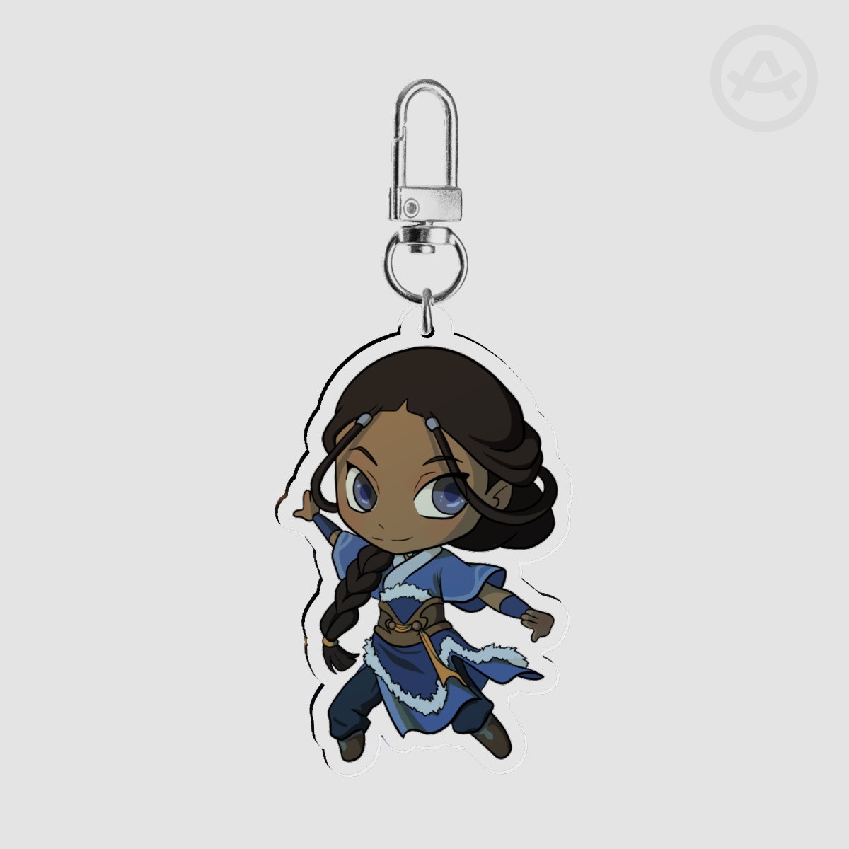Katara Clear Acrylic Keychain