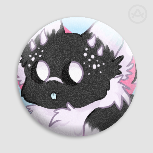 Dutch Angel Dragon Plush Badge