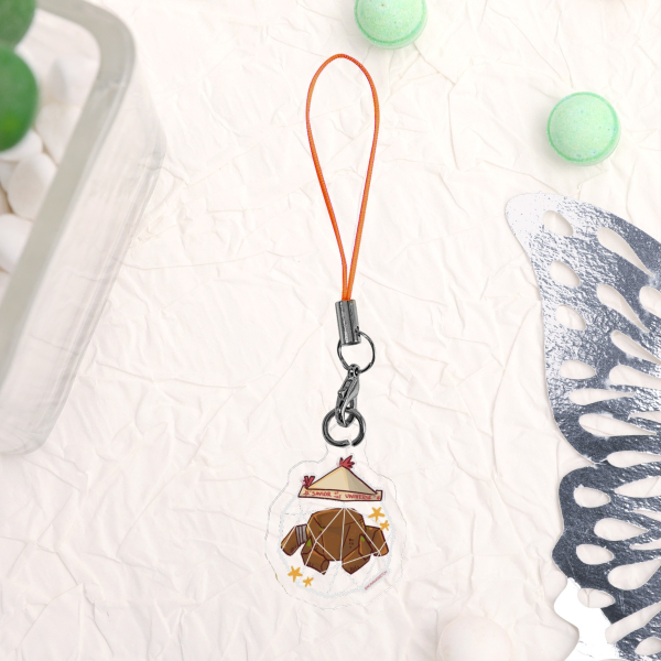 Rocky phone charm