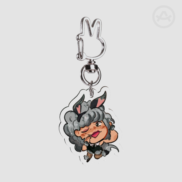 Date Everything Dolly Keychain