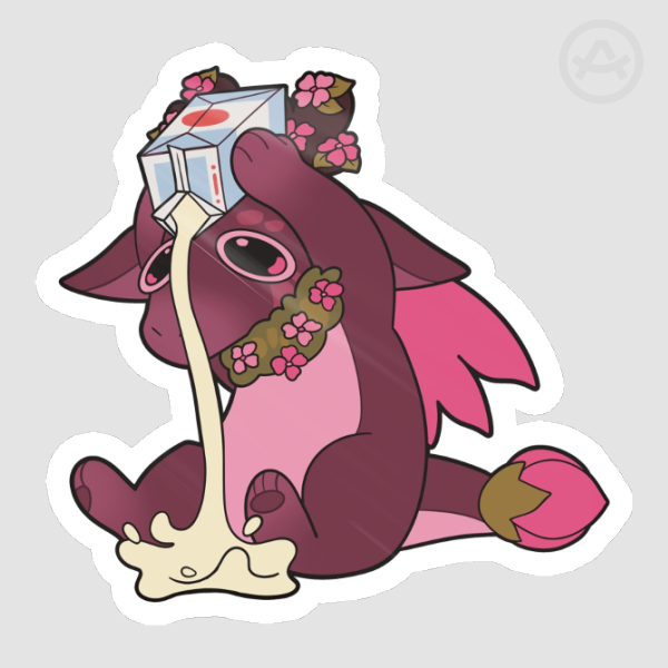 zagiir Spill Sticker (small)