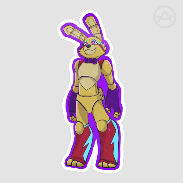 Rockstar Spring Bonnie Sticker