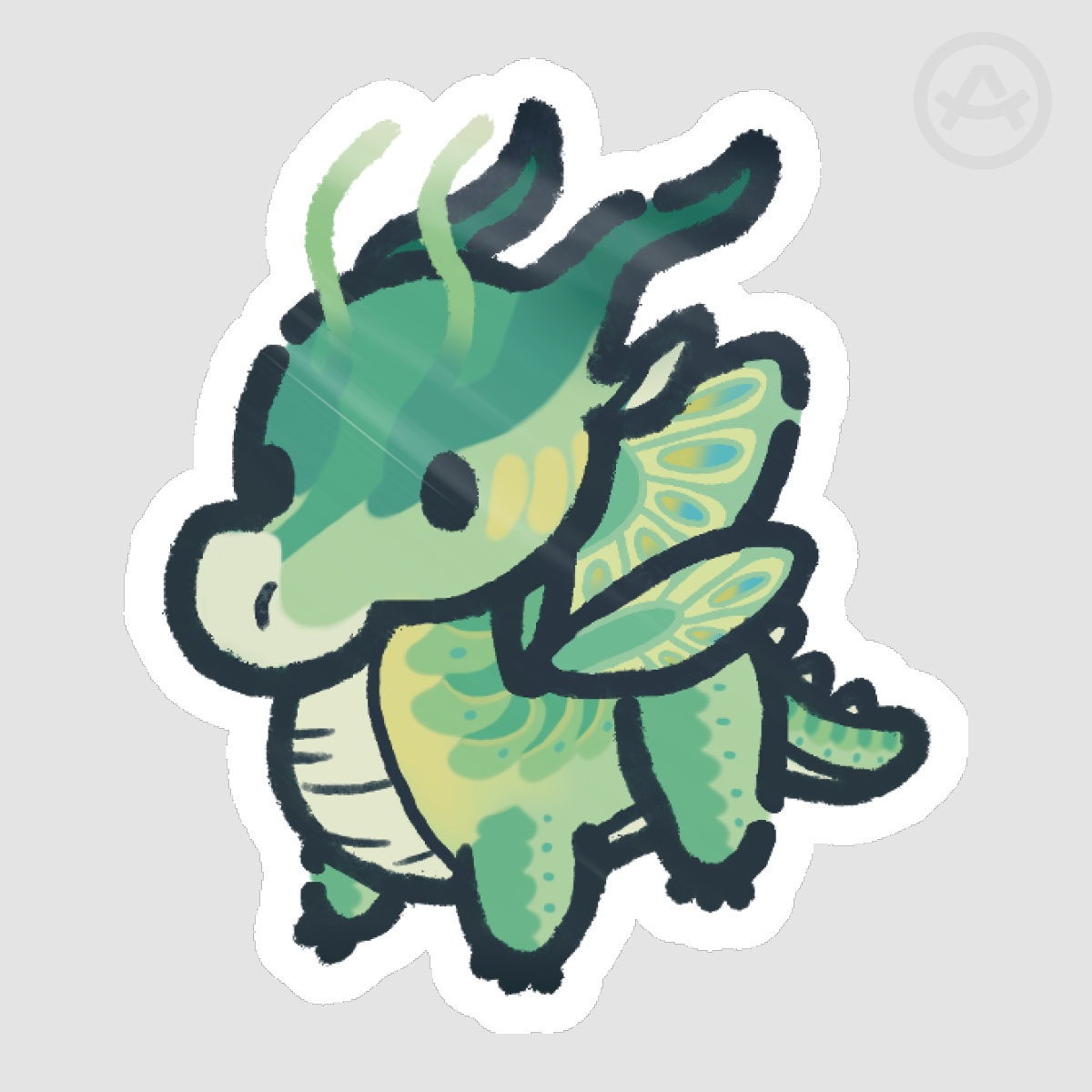 Luna Sticker