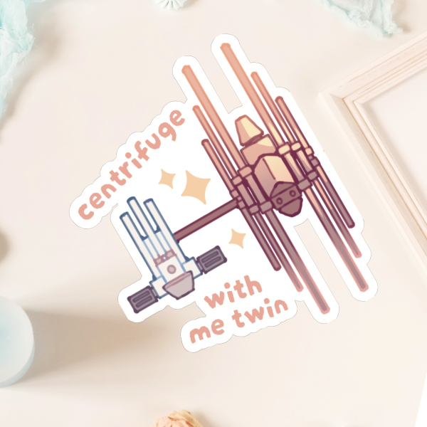 Centrifuge With Me Twin PHM Sticker