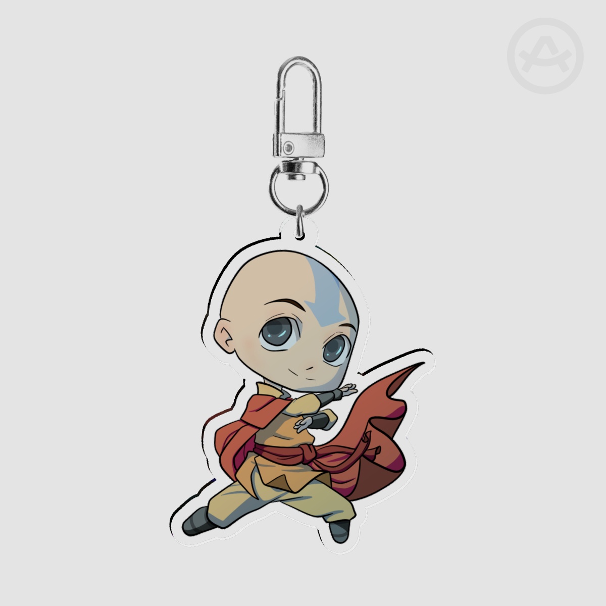 Aang Clear Acrylic Keychain