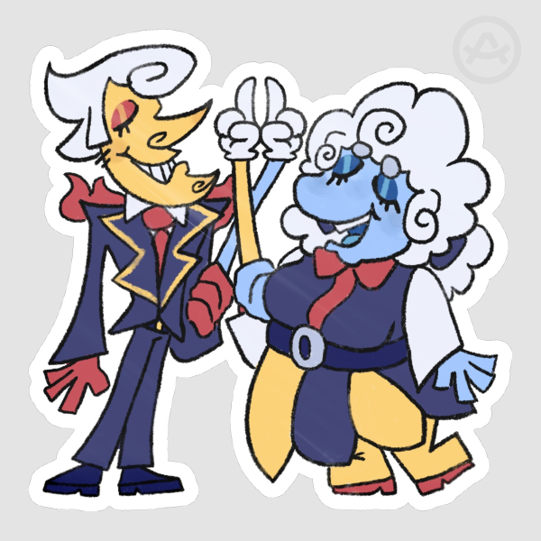 Weatherduo Sticker