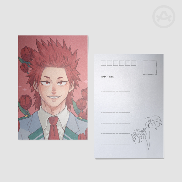 Blooming Eijirou Kirishima Postcard