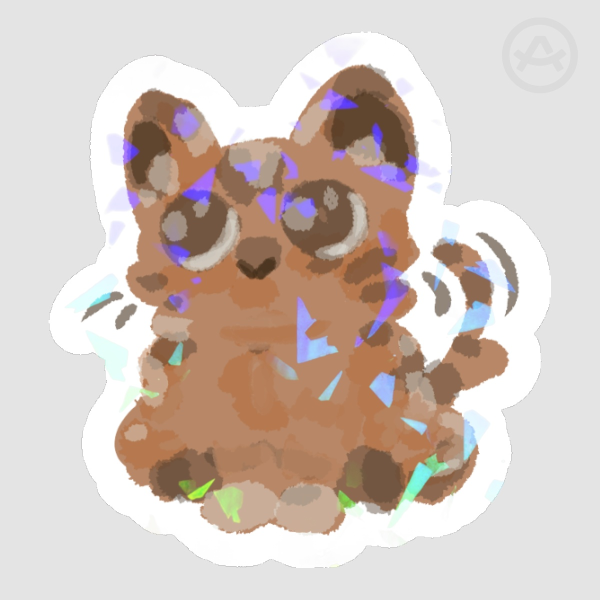 Individual Stickers - Ginger Cat