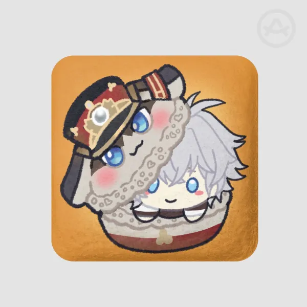 Macaron Plush Badge - Phanion - Honkai Starrail