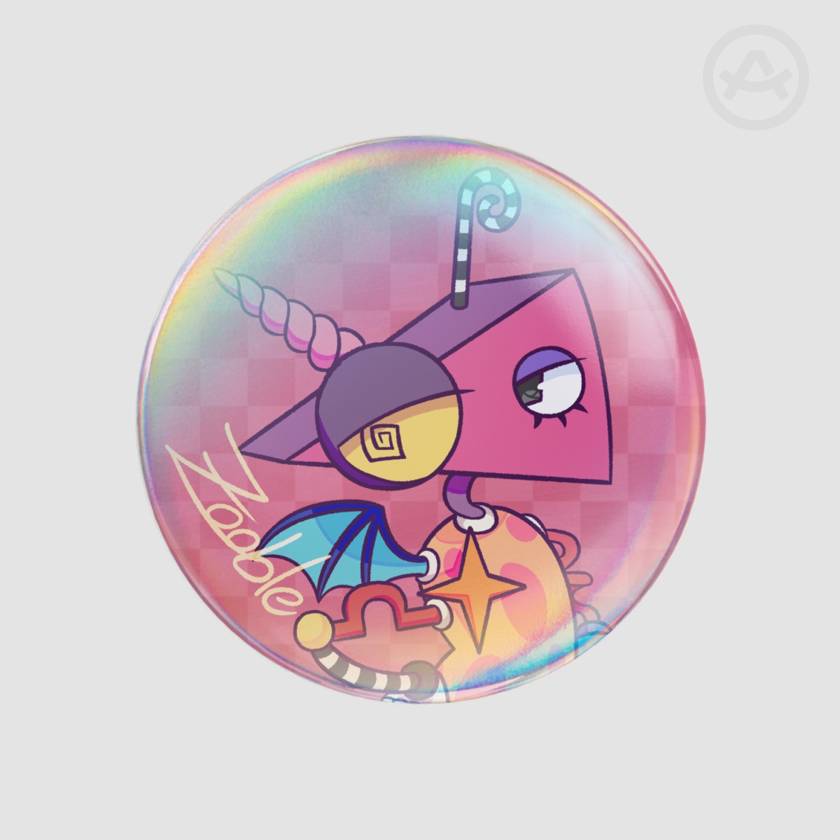 Zooble Round Badge
