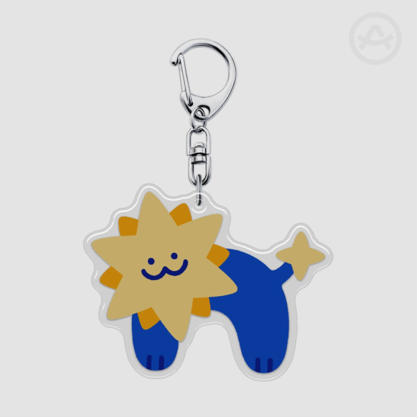Star Lion - Acrylic Keychain