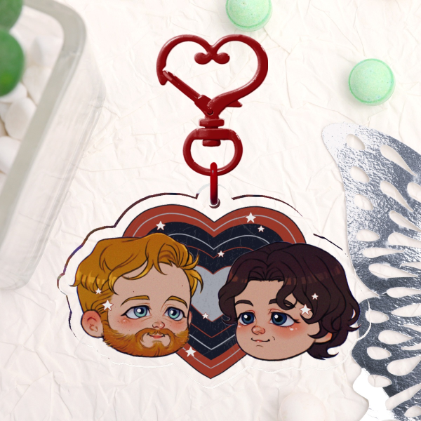 Shield Heart - Keychain