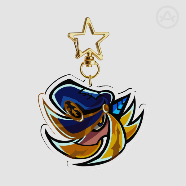 CAPTAIN AGENT 3 | Acrylic Keychain