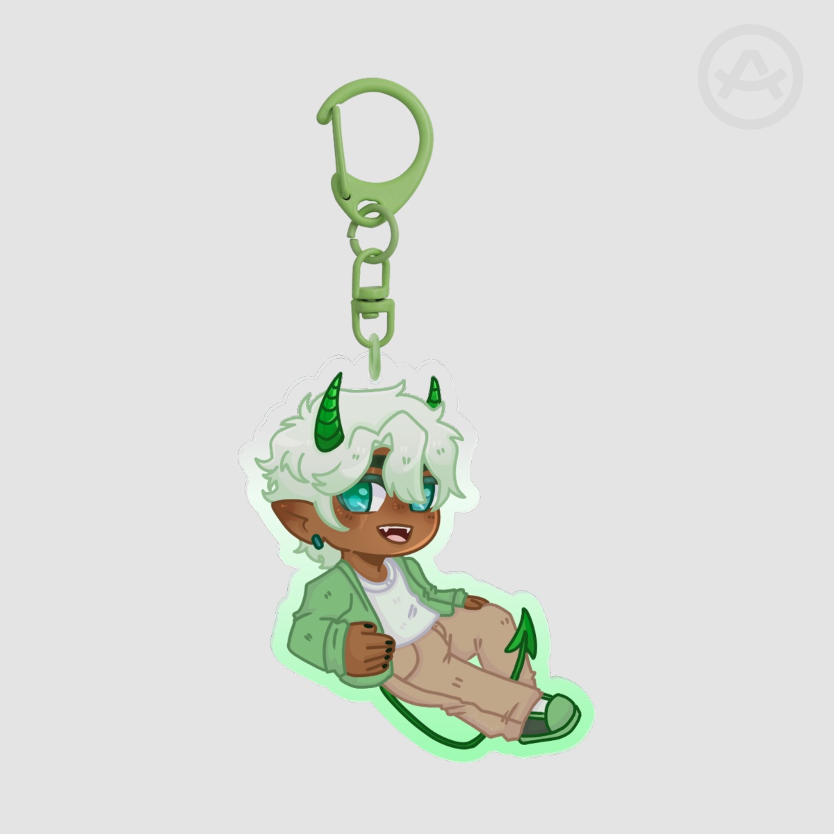 Leif Acrylic Keychain