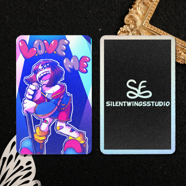 L.O.V.E. ME!  Holographic Photocards