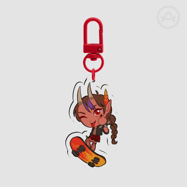 Fantasy High Fig Faeth Acrylic Charm