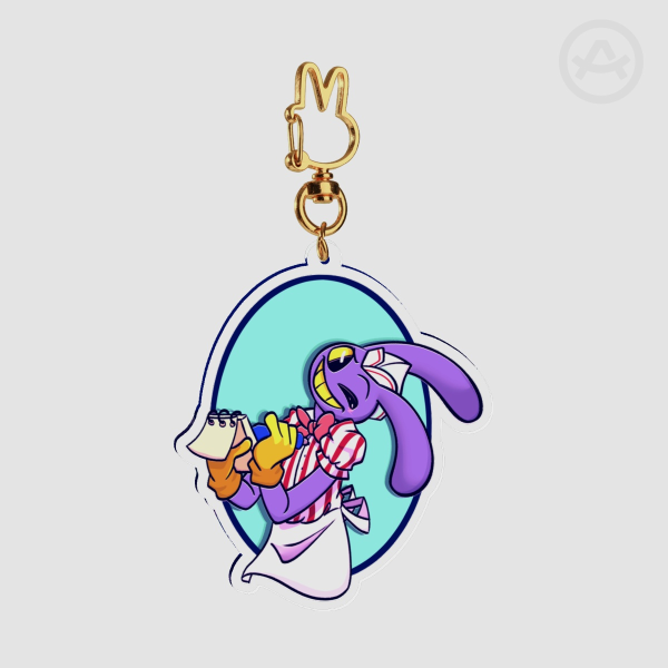 Soda Jerk Jax  Acrylic Keychains