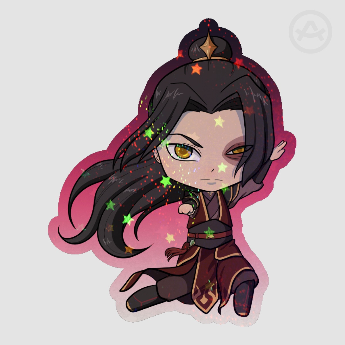 Zuko Die Cut Sticker