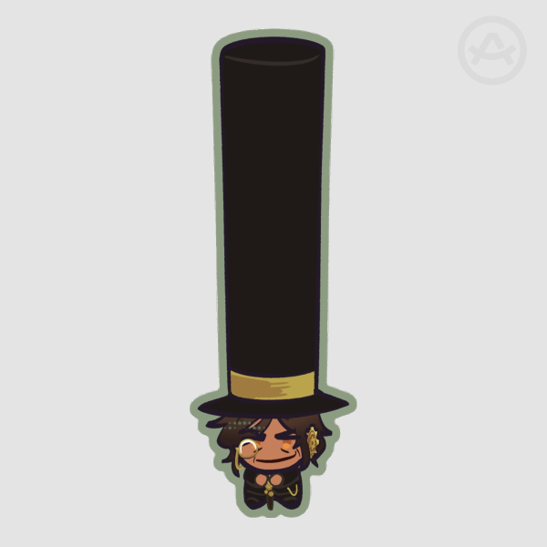 [Limbus Company] Long T Corp Outis Die Cut Sticker