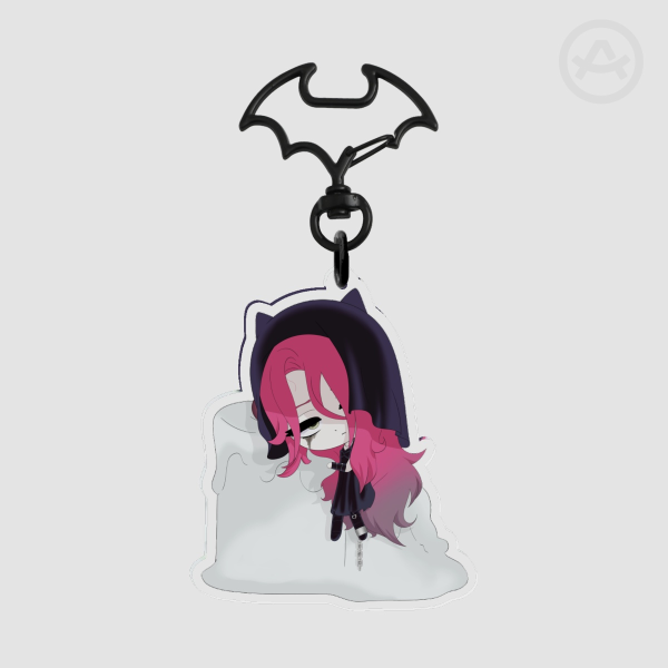 Devil mizi fanmade keychain