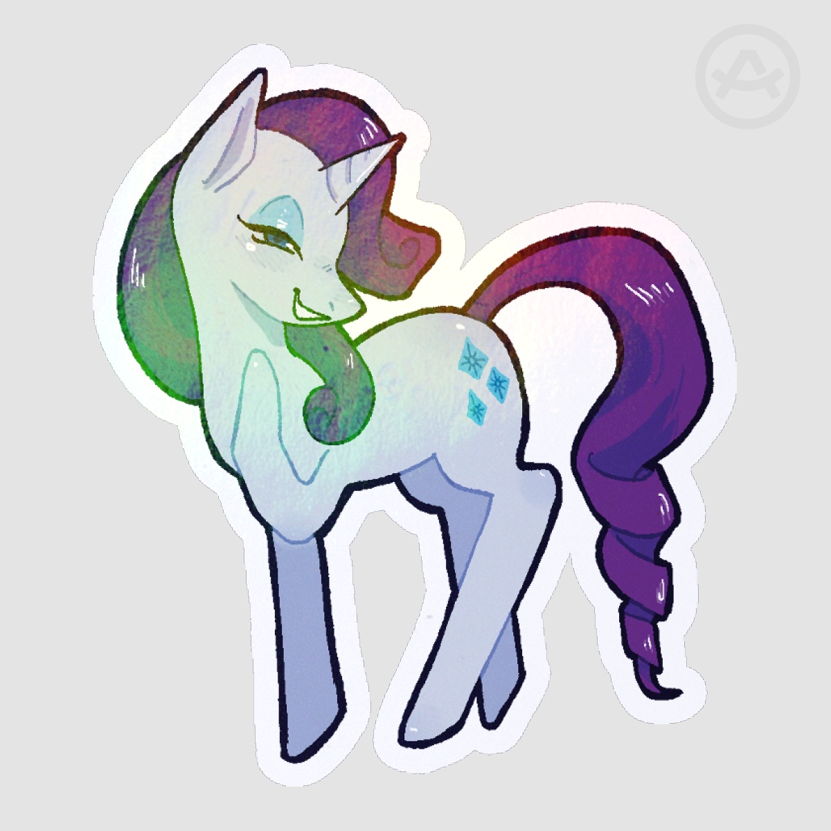 Rarity Sticker