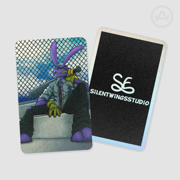 The Bad Boy of the School is a Rabbit!? Holographic Photocards