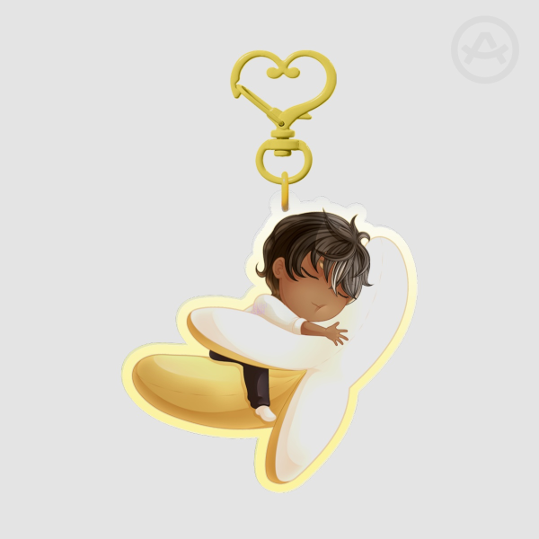 Banana Child Keychain