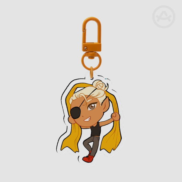 Fantasy High Fabian Seacaster Acrylic Charm