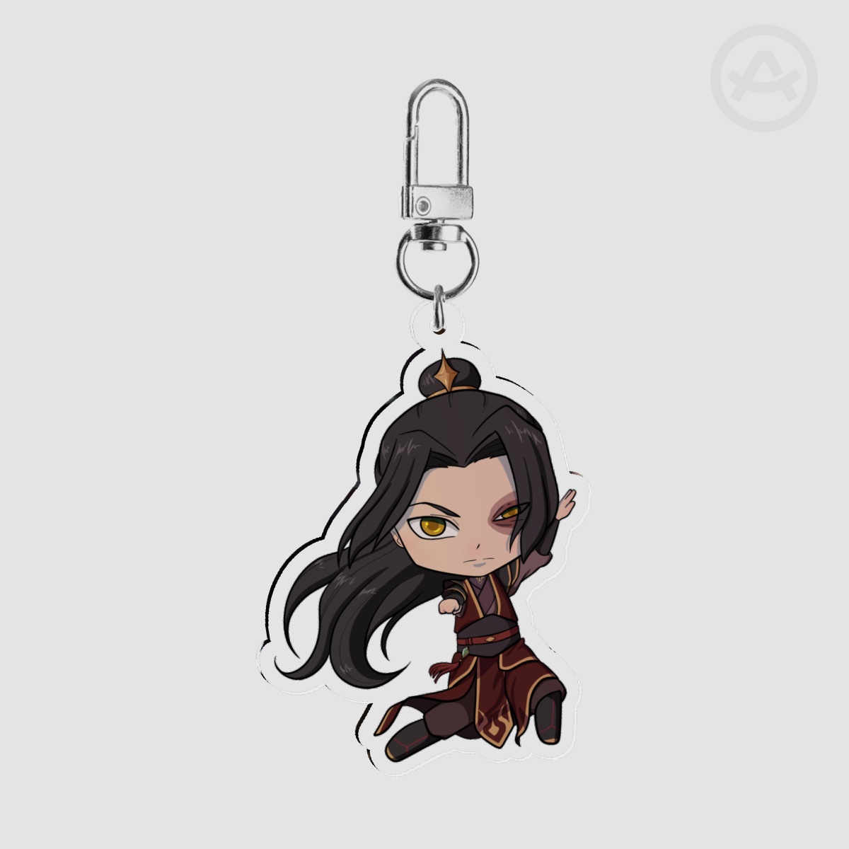 Zuko Clear Acrylic Keychain