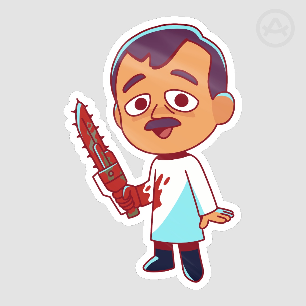 Doctor Borous Sticker