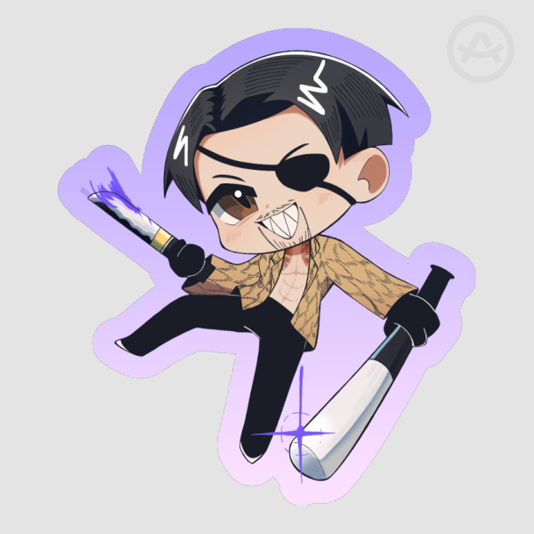 [Yakuza] Goro Majima Sticker